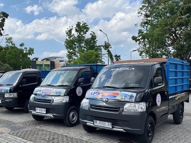 3 Truk Angkutan Sampah Tak Berizin Diamankan yang Modusnya Pakai Stiker LPS
