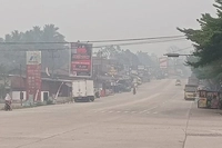 Kabut Asap Karhutla Menyeberang ke Sumbar yang Terbawa Angin dari Provinsi Tetangga