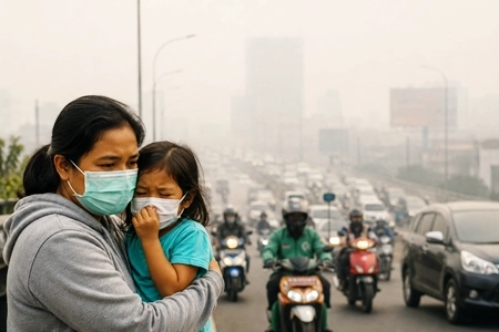 Kabut Asap Makin Tebal yang Harus Tetap Waspada, 'Bisa Mengintai 7 Juta Jiwa Terpapar karena Kualitas Udara Sangat Tidak Sehat'