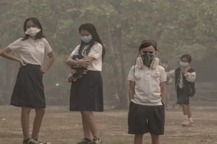 Aktivitas Sekolah Kembali dari Rumah karena Kabut Asap Kambuh Lagi
