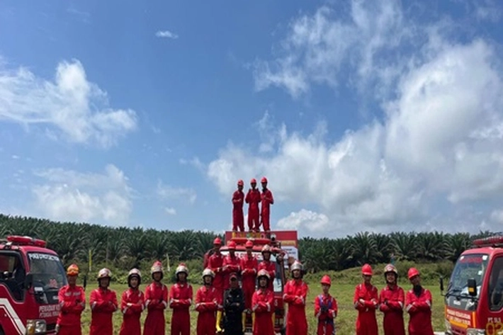 PT TPP Siapkan Sarana Lengkap dan Fire Brigade Hadapi Musim Kemarau dan Karhutla