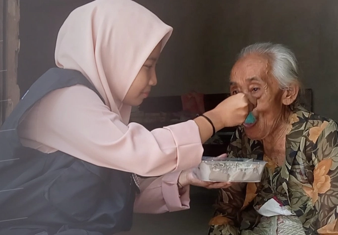 Lembaga Amil Zakat Nasional Beri Bantuan Rumah Bagi Lansia Dhuafa di Pekanbaru 
