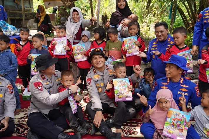 Polisi Luncurkan Program Riau Cerah Presisi untuk Pulihkan Lahan dan Cegah Karhutla