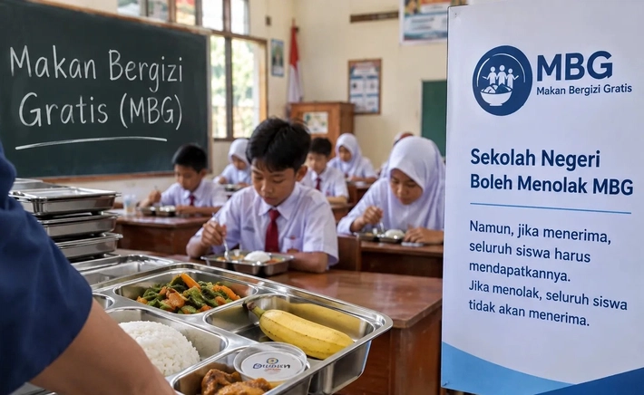 Kekhawatiran Orang Tua pada Program MBG Terus Mencuat, BGN Buat Aturan Baru untuk Sekolah Tolak MBG