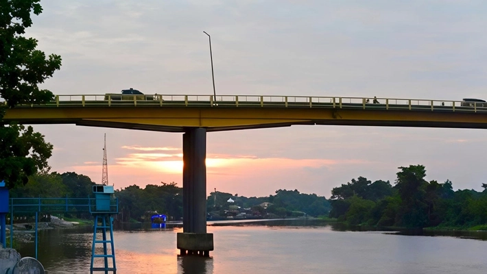 Jembatan Siak I Ditutup karena ada Pekerjaan Pemeliharaan Oleh PUPR