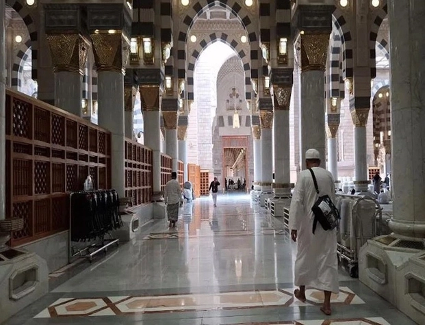Masjid Nabawi Jaga Suhu dengan Fasilitas Penyejuk yang Tersebar di dalam dan Area Halaman Agar Nyaman untuk Jemaah