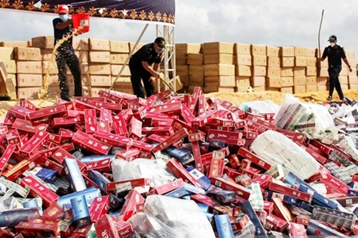 Bea Cukai Amankan Peredaran Rokok Ilegal Tanpa Cukai yang Masih Marak di Batam