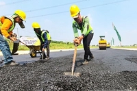 Perbaikan Jalan Nasional Siak-Tanjung Buton Kuras APBN Sebanyak Rp59 Miliar