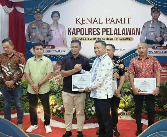 PT Musim Mas Terima Penghargaan dari Polres Pelalawan karena Komit Peduli Lingkungan