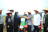 Petani di Pekanbaru dapat Bantuan Alsintan Agar Bisa Lebih Produktif