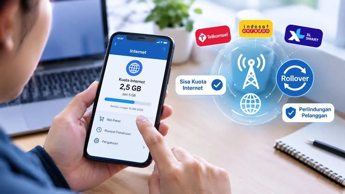 Perusahaan Operator Seluler Diminta Tidak Hanguskan Sisa Kuota Internet Pelanggan
