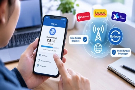Perusahaan Operator Seluler Diminta Tidak Hanguskan Sisa Kuota Internet Pelanggan