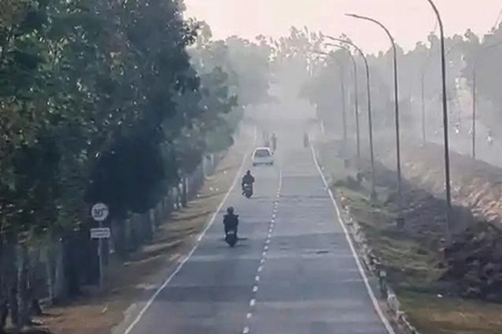 Kabut Asap Hilang Diguyur Hujan Seharian Buat Hotspot Jadi Berkurang