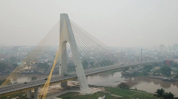 CFD Ditiadakan karena Kabut Asap Tipis yang Tidak Sehat Masih Selimuti Kota Pekanbaru