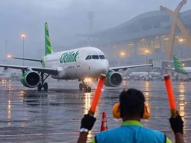Jarak Pandang di Bandara SSK II Pekanbaru Membaik, 'Sebelumnya Banyak Pesawat di Delay dan Terganggu'