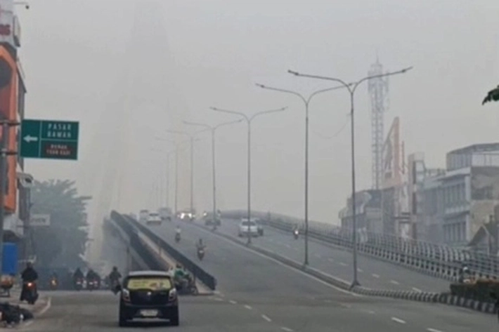 Kualitas Udara Pekanbaru Masih PM2.5 yang Tembus 179,3 Mikrogram, BPBD: Penyebabnya Bukan Karhutla