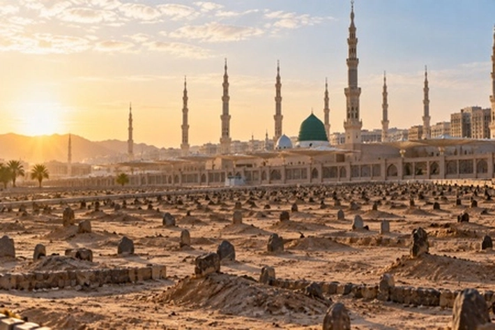 Madinah Tidak hanya Dikenal Sebagai Lokasi Masjid Nabawi, Tapi Juga ada Pemakaman Bersejarah Tempat Istri dan Keluarga Nabi 