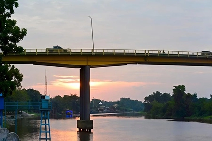 Jembatan Siak I Berumur Tua Kembali Difungsikan, Setelah Satu Bulan Jalani Perawatan