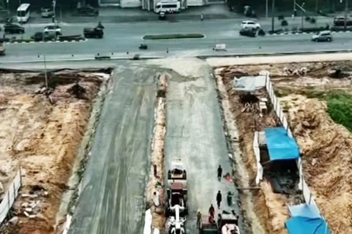 Proyek Simpang Sebidang Depan Purna MTQ Rp7,6 Miliar akan Beroperasi Akhir Tahun