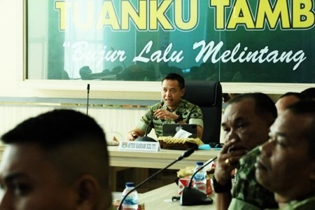 Kodam XIX/Tuanku Tambusai Perkuat Kesiapan Pertahanan Wilayah